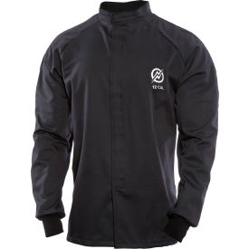 ArcGuard 12 cal UltraSoft Arc Flash Coat, Size L, Navy