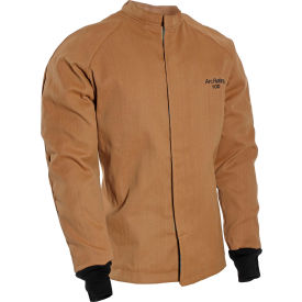 ArcGuard 100 cal Nomex/Kevlar Arc Flash Coat, M, Caramel, C04KDQE03MD32
