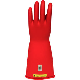 ArcGuard Class 2 Rubber Voltage Gloves, Red, Size 10, GC2R10
