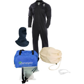ArcGuard 8 cal/cm2 Arc Flash Kit with FR Coverall and Balaclava, 3XL, No Gloves