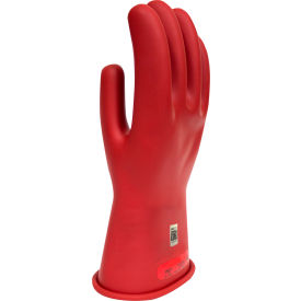 ArcGuard Class 0 Rubber Voltage Gloves, Red, Size 10, GC0R10