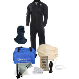 12 cal UltraSoft Arc Flash Kit, FR Coverall & Balaclava, XL, Sz 09