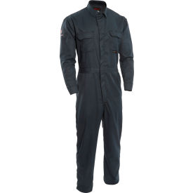 8 cal Flame Resistant Tecgen Select Coveralls, M, Navy