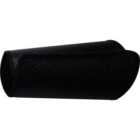 Black Polyester Mesh Wristlet, L, Black, S01MC7XLG