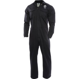 8 cal UltraSoft Flame Resistant Coverall, 3XL x 32, Navy