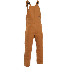 100 cal DuPont Nomex/Kevlar Bib Overalls, L, Caramel, Size C45KDQELG32