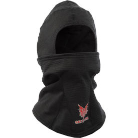 Power Grid Fleece Flame Resistant Balaclava OSFM, Black, H92FWPS