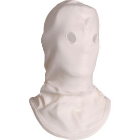 High Heat Knit Hood with Small Eyeholes in Nomex, OSFM, White, H43NK