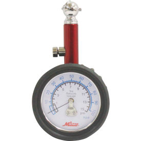 Dial Tire Gauge, 0 to 15 PSI