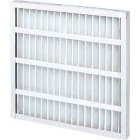 Pleated Air Filter, 16 X 20 X 2", MERV 8, Standard Capacity, Self-Supported