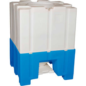 Bottom Discharge Hopper - Closed Top - 2000 Lb. Capacity - 44"L x 44"W x 59-1/2"H