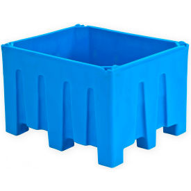 Sani-Box Container, 48"L x 40"W x 31"H, 1500 lb. Capacity, Blue
