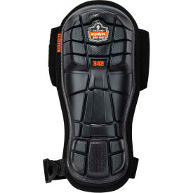 ProFlex 342 Injected Gel Knee Pads, Extra Long Cap, Black