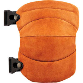 ProFlex 230LTR Wide Soft Cap, Leather Knee Pads, Brown