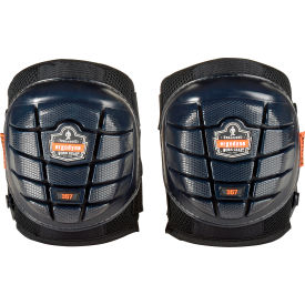 ProFlex 357 Lightweight Gel Knee Pads, Short Cap, Black