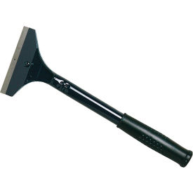 Scraper with Rubber Grip Handle, Black, 4" - 280112