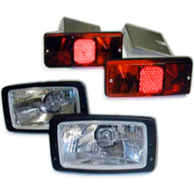 Front/Rear Light Kit for KM 150 Ride On Sweeper