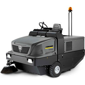 Ride On Propane Sweeper with Warning Beacon, 59" Cleaning Path, KM 150/500 R Lpg
