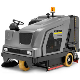 Sweeper Floor Scrubber, 69" Cleaning Path, LPG