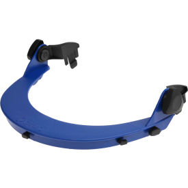 Cap Bracket for Slotted Cap, Blue, Nylon
