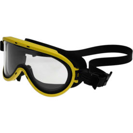Chemical Goggles, Silicone Frame and Strap, Polycarbonate Lens