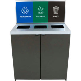 Triple Sessanta w/ Sign Frame - 69 Gallon - Slate
