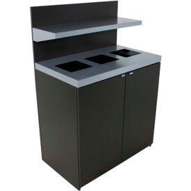 Triple Sessanta w/ Tray Holder - 69 Gallon - Slate
