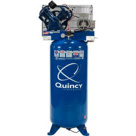 Two-Stage Air Compressor, 5 HP, 60 Gallon, Vertical, 230V-1-Phase