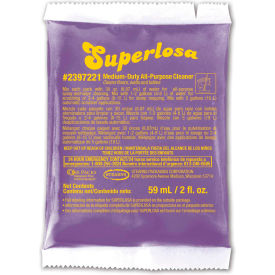 Superlosa Lavender Neutral Cleaner - 2 oz Packs, 72 Packs/Case
