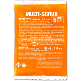 Multi-Scrub Floor Cleaner - 2 oz Packs, 72 Packs/Case