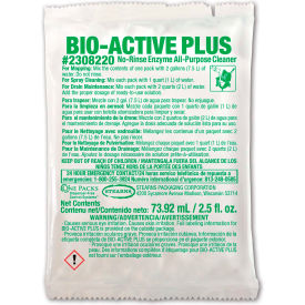 Bio-Active Plus Floor Cleaner - 2.5 oz Packs, 72 Packs/Case