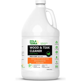 Teak & Wood Cleaner, Gallon Bottle, 4 Bottles
