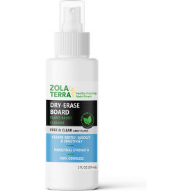 No Odor Dry Erase Board Cleaner, 2 oz. Spray Bottle, 12 Bottles