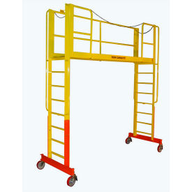 130"x50" Refrigerator Truck Maintenance Platform, Serrated