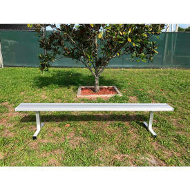 Aluminum Team Bench, Backless