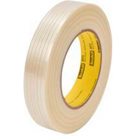 8915 Clean Removal Filament Tape 1/2" x 60 Yds. 6 Mil Clear