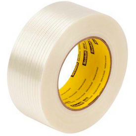 Clean Removal Filament Tape 2" x 60 Yds. 6 Mil Clear