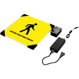 Pedestrian Detection 24" LED Sign Combo