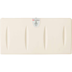Horizontal Baby Changing Table With Backer Plate- Cream