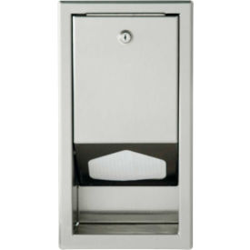Baby Changing Table Liner Dispenser - Stainless Steel