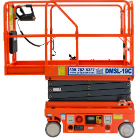 Drivable Mini Scissor Lift - DMSL-19C