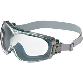 Stealth Hydroshield Safety OTG, Navy Frame, Clear Lens, Scratch-Resistant