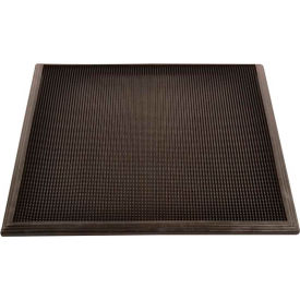 Sani-Trax Disinfectant Entrance Mat 3/4" Thick 2' x 2-5/8' Black