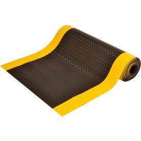 Diamond Switchboard Mat 1/4" Thick 3' x 75' Black/Yellow