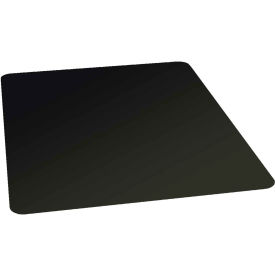 Straight Edge Chair Mat For Carpet/Hard Floors, 46"W x 48"L, Black
