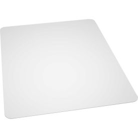 Chair Mat for Hard Floors - Heavy Use - 48" x 72" Rectangle - Clear - Straight Edge