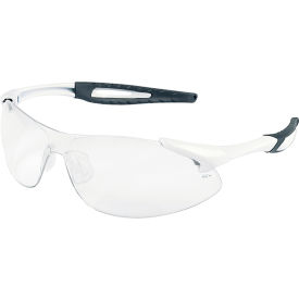 Klondike KD112 Safety Glasses, MatteBlack Finish Frame, Gray Lens