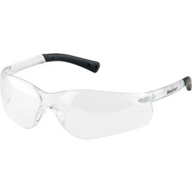 BearKat BK310 Safety Glasses, Clear Lens, Clear Frame