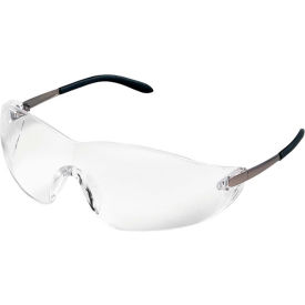 Safety Glasses, Clear Lens, Metal Frame