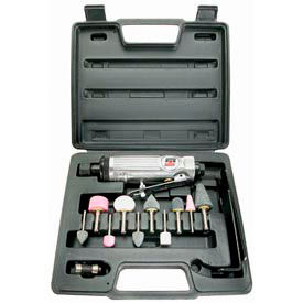 Universal Tool Die Grinder Kit, 1/4" Air Inlet, 25000 RPM, .4 HP